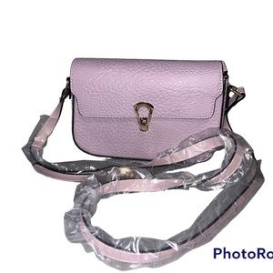 9. Purple Pebbled Vegan Leather Crossbody